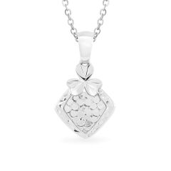 Mặt dây vàng trắng 18K DOJI AFPM910273D2KK1