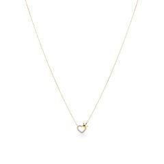 Dây liền mặt vàng vàng 14K gắn đá CZ DOJI ALPK000671F1CZ1