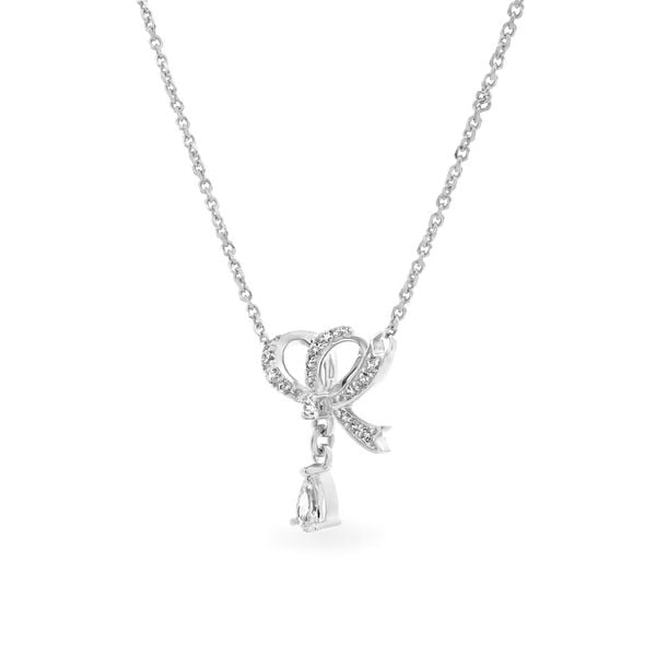 Dây liền mặt vàng trắng 14K gắn đá CZ DOJI ALPK000800F2CZ1