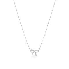 Dây liền mặt vàng trắng 14K gắn kim cương DOJI ALPR400168F2DA1