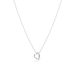 Dây liền mặt vàng trắng 14K gắn kim cương DOJI ALPR400225F2DA1