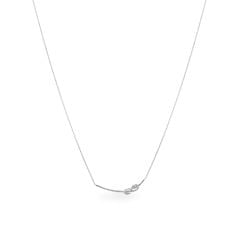 Dây liền mặt vàng trắng 14K gắn kim cương DOJI ALPR800013F2DA1