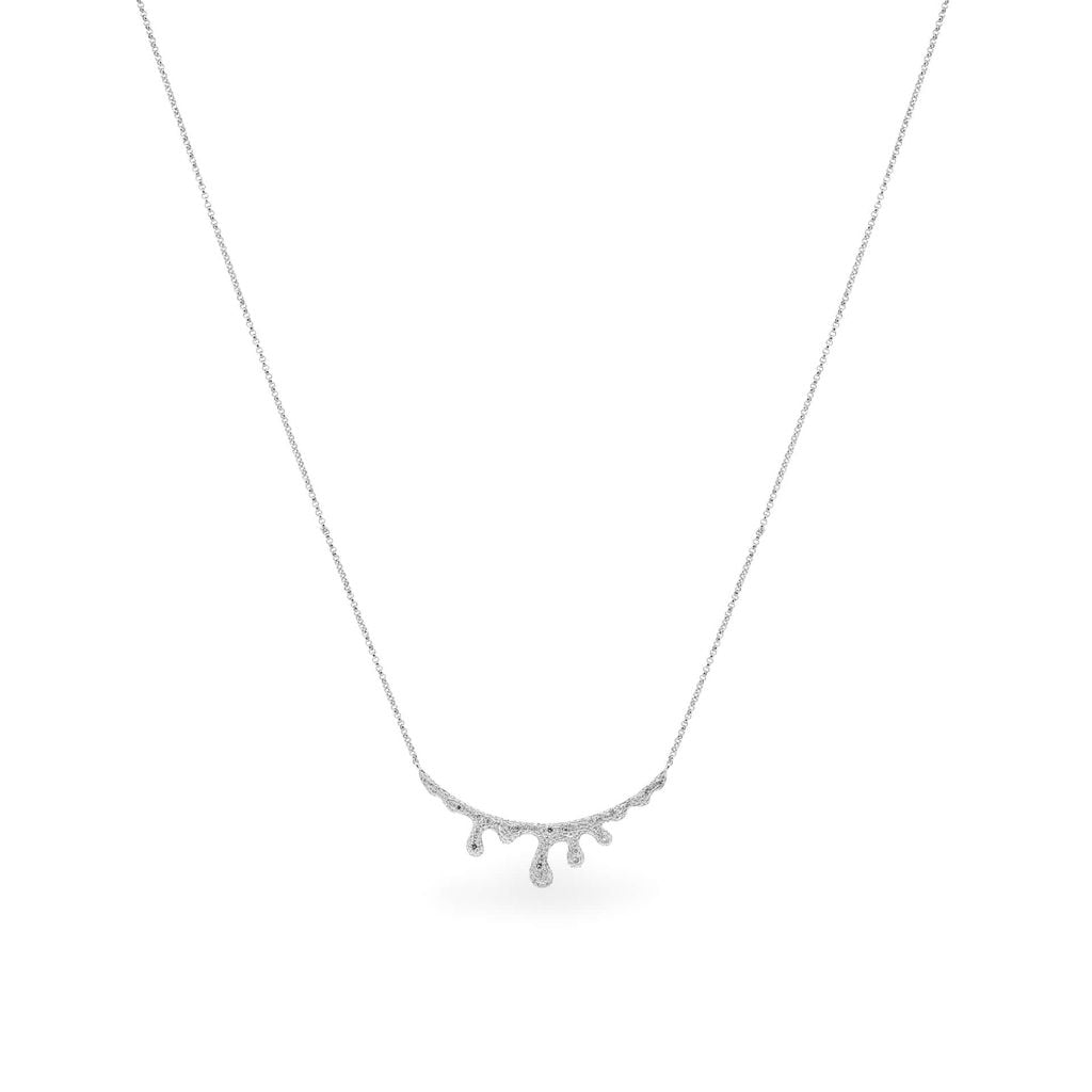 Dây liền mặt vàng trắng 14K gắn kim cương DOJI ALPR800028F2DA1 