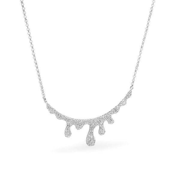 Dây liền mặt vàng trắng 14K gắn kim cương DOJI ALPR800028F2DA1