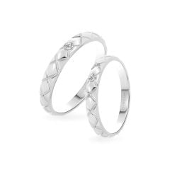 Nhẫn cưới 14K DOJI AWMG011965F2ML1 - AWMG011965F2ML1