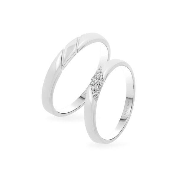 Nhẫn cưới 14K DOJI AWMG011967F2KK1 - AWMG011967F2ML1