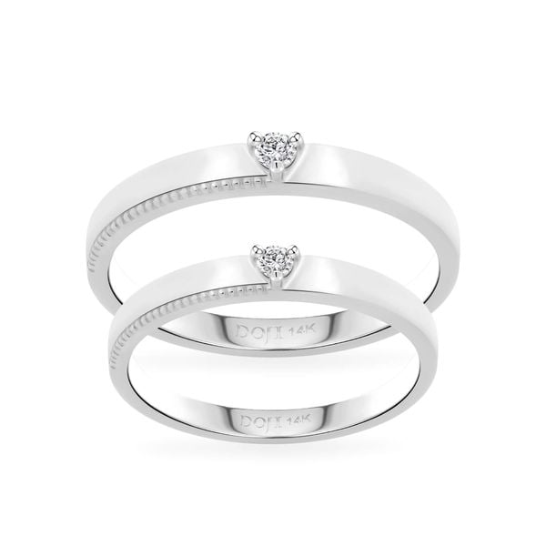 Nhẫn cưới 14K DOJI AWMG011968F2ML1 - AWMG011968F2ML1
