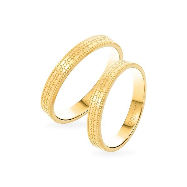 Nhẫn cưới 14K DOJI AWMG011969F1KK1 - AWMG011969F1KK1