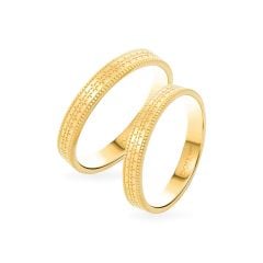 Nhẫn cưới 14K DOJI AWMG011969F1KK1 - AWMG011969F1KK1