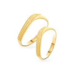 Nhẫn cưới 14K DOJI AWMG011970F1KK1 - AWMG011970F1KK1