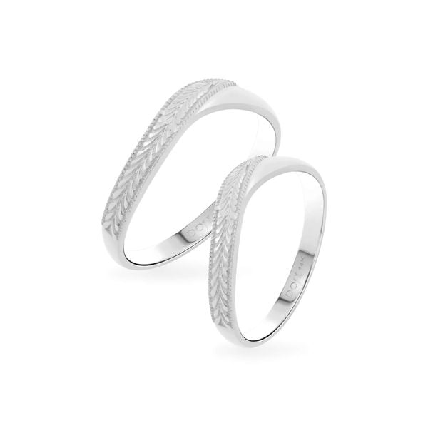 Nhẫn cưới 14K DOJI AWMG011970F2KK1 - AWMG011970F2KK1