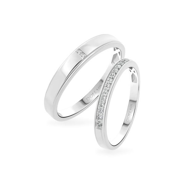 Nhẫn cưới 14K DOJI AWMG111939F2ML1 - AWFG111939F2ML1