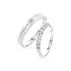 Nhẫn cưới 14K DOJI AWMG111942F2ML1 - AWFG111942F2ML1