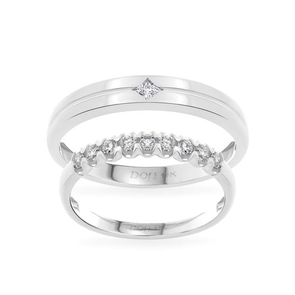 Nhẫn cưới 14K DOJI AWMG111942F2ML1 - AWFG111942F2ML1