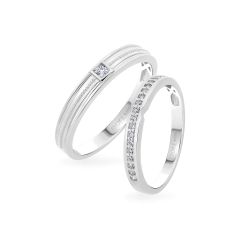 Nhẫn cưới 14K DOJI AWMG111943F2ML1 - AWFG111943F2ML1