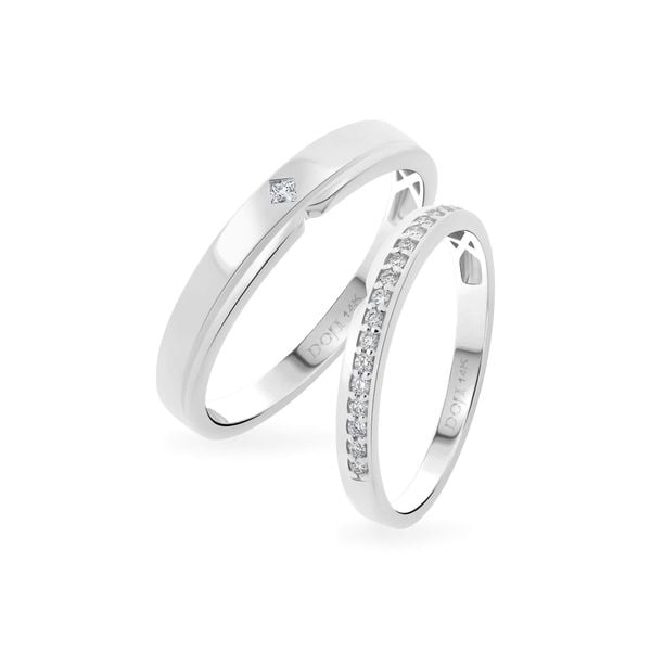 Nhẫn cưới 14K DOJI AWMG111944F2ML1 - AWFG111944F2ML1