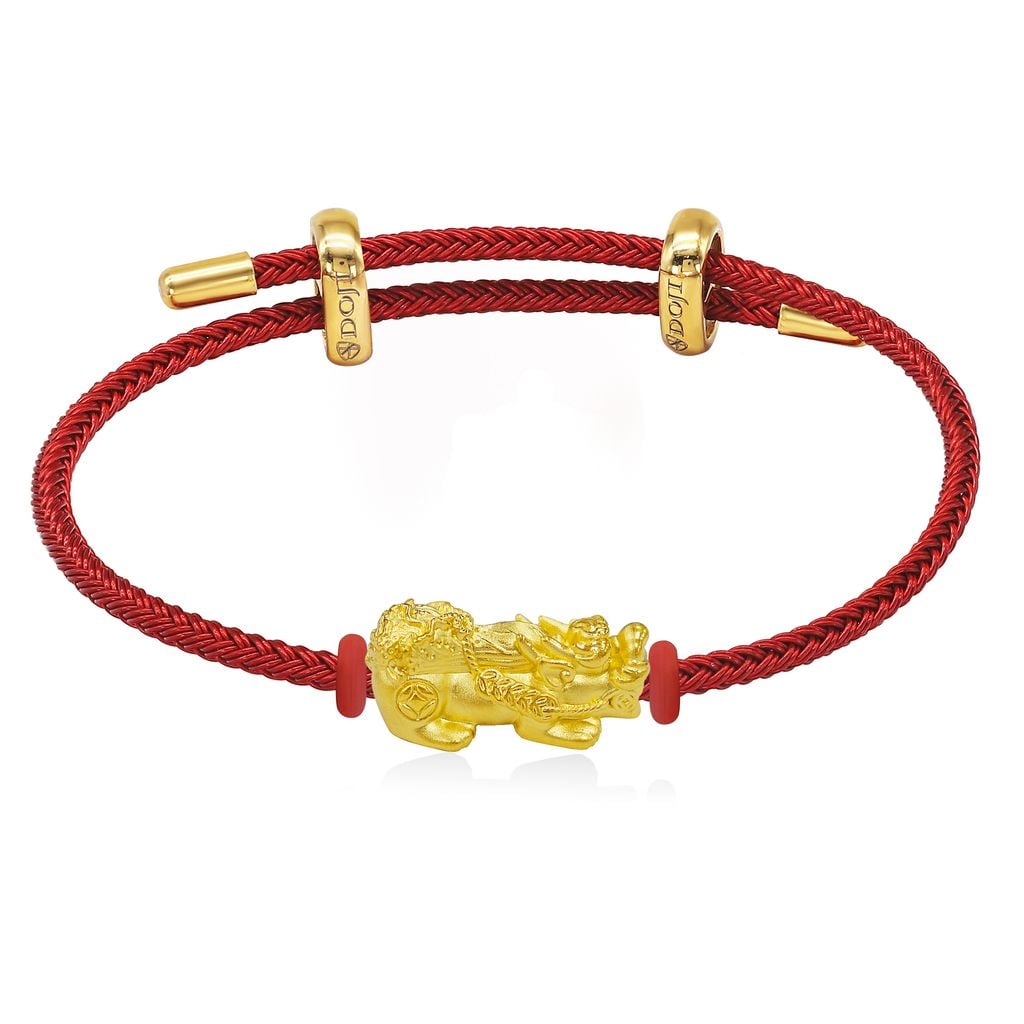 Vòng charm từ hưu vàng 24K DOJI BCB5000800A1XX1 