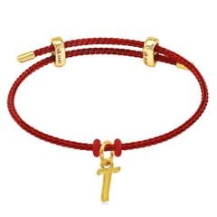 Vòng charm chữ T vàng 24K DOJI BCB5005480A1XX1