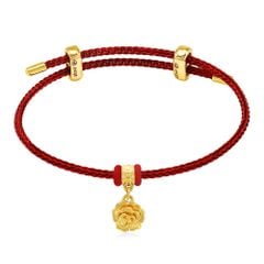 Vòng charm hoa hồng vàng 24K DOJI BCB5006080A1XX1