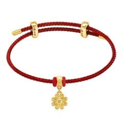 Vòng charm hoa cúc vàng 24K DOJI BCB5006110A1XX1