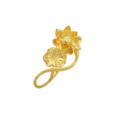 Ghim cài áo hoa sen vàng 24K DOJI BCL7000430W1XX1