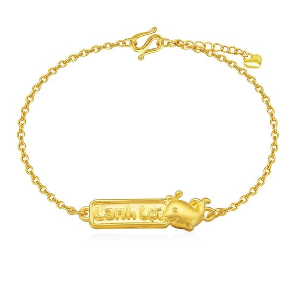 Vòng charm cho bé vàng 24K DOJI BFB7000920A1XX1