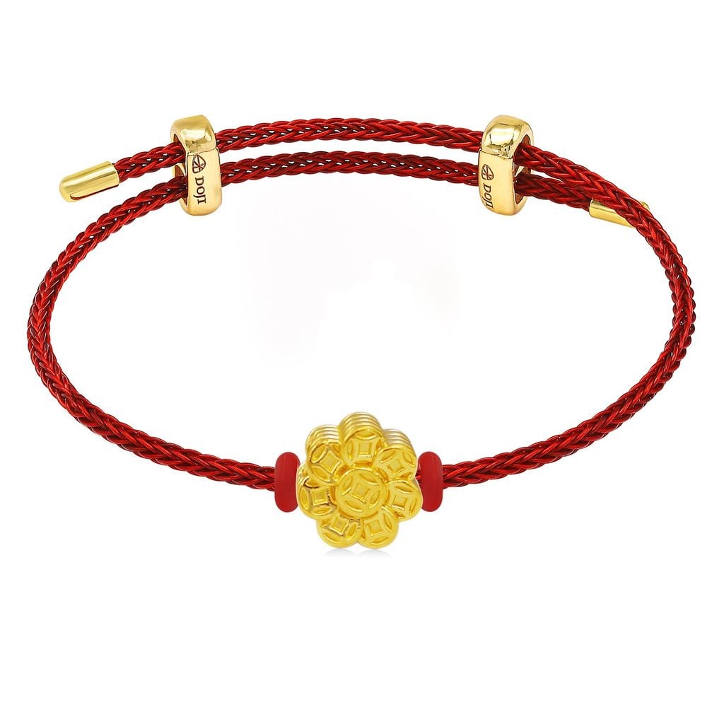 Vòng charm vàng 24K DOJI BCB5000350A1XX1 