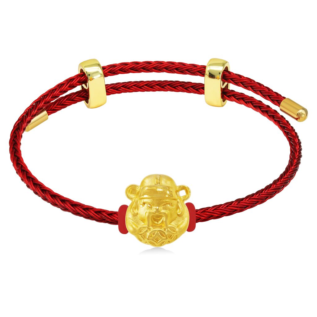 Vòng charm thần tài vàng 24K DOJI BCB5000480A1XX1 