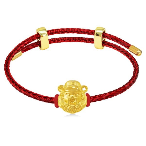 Vòng charm thần tài vàng 24K DOJI BCB5000480A1XX1