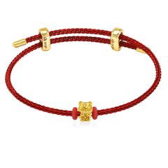 Vòng charm hồ ly vàng 24K DOJI BCB5000510A1XX1