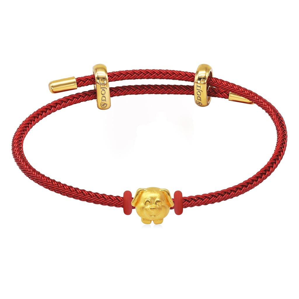 Vòng charm kim tuất vàng 24K DOJI BCB5001940A1XX1 