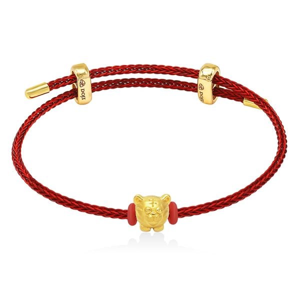 Vòng charm kim dần vàng 24K DOJI BCB5001990A1XX1