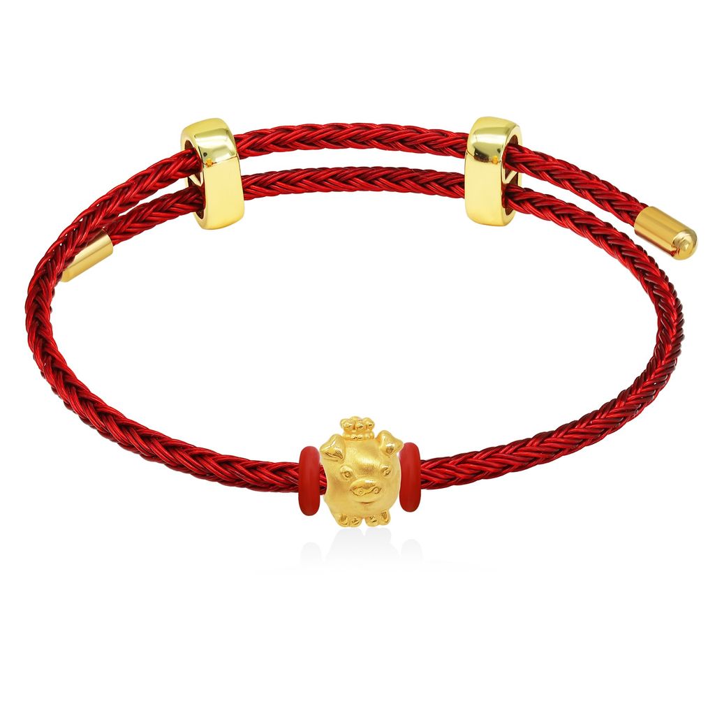 Vòng charm kim hợi vàng 24K DOJI BCB5002250A1XX1 