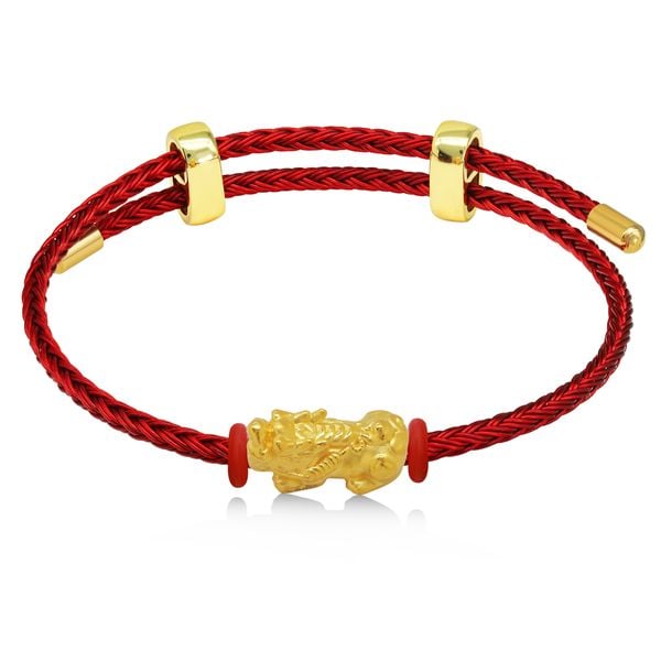 Vòng charm tỳ hưu vàng 24K DOJI BCB5003380A1XX1
