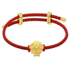 Vòng charm cây kim tiền vàng 24K DOJI BCB5004560A1XX1