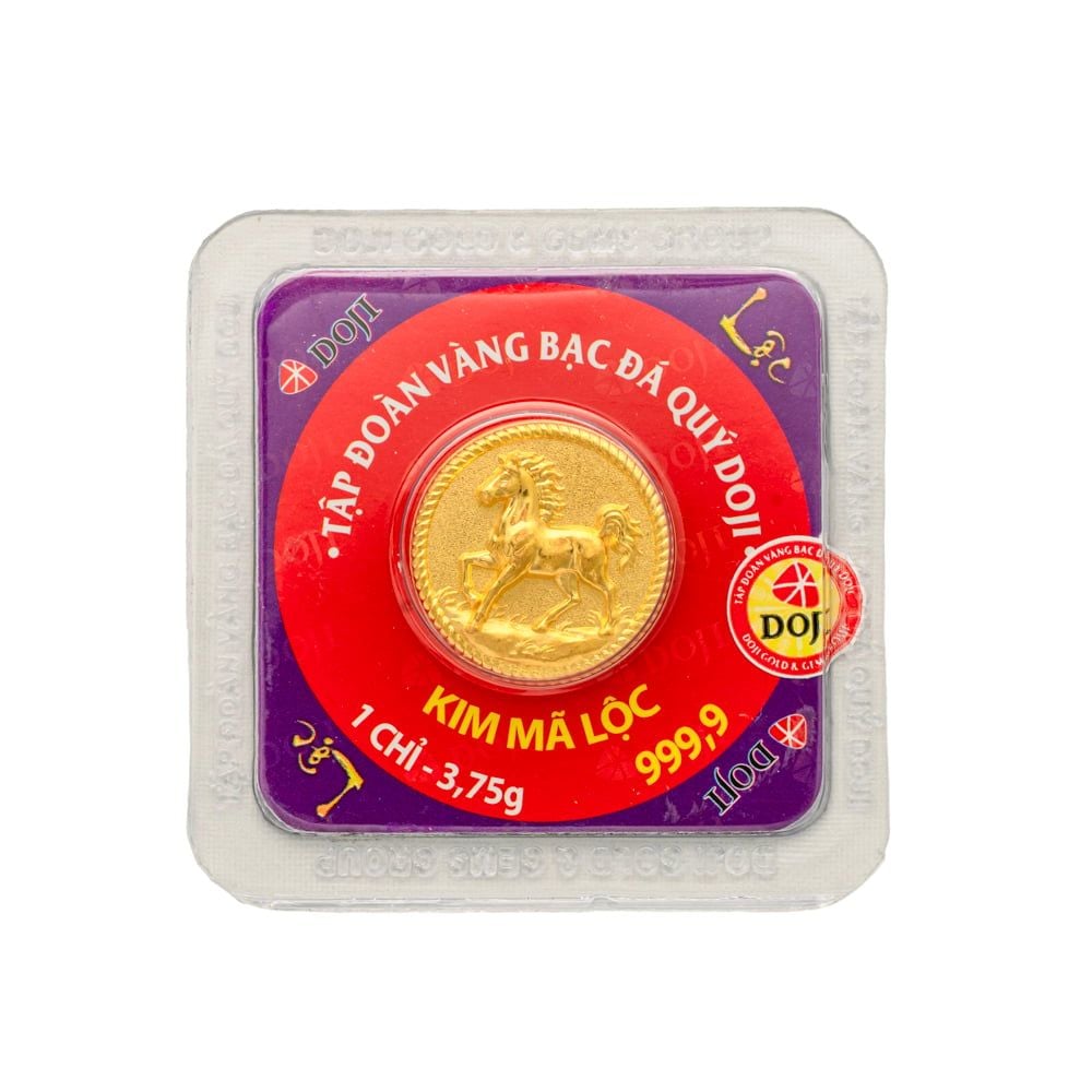 Kim Mã Phát Lộc (1 chỉ) 