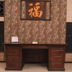 Bàn Làm Việc - Gỗ Chiêu Liêu - HT001