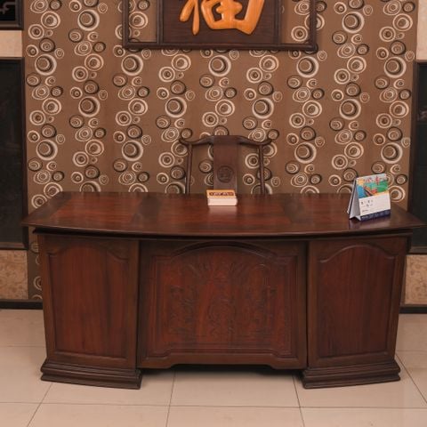 Bàn Làm Việc - Gỗ Chiêu Liêu - HT001