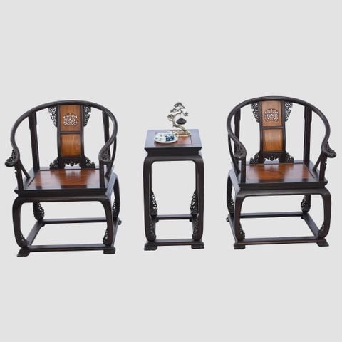 Bộ Bàn Ghế Minh Chạm - Minh Đế - 193