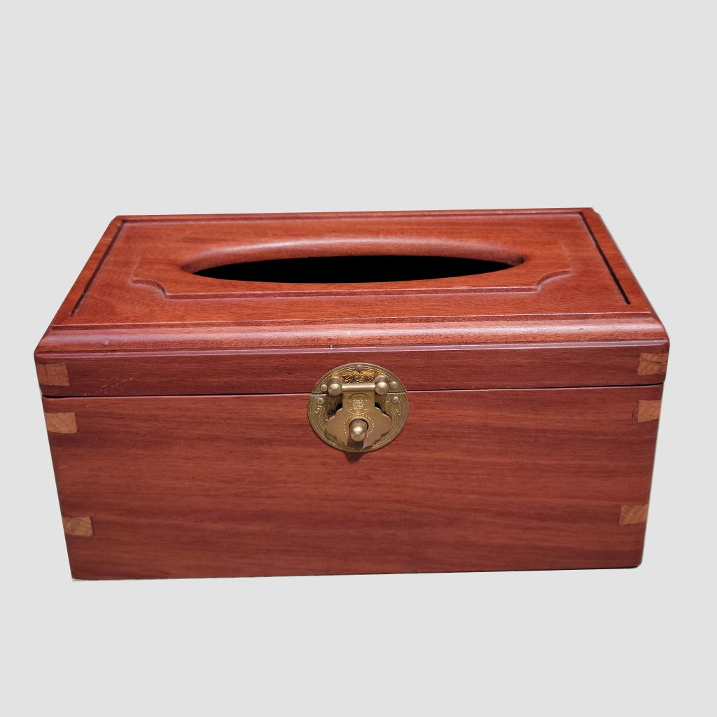 Hộp Khăn Giấy Rút Bằng Gỗ - 1366