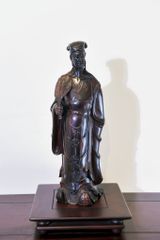 Tượng Khổng Tử Gỗ Trắc