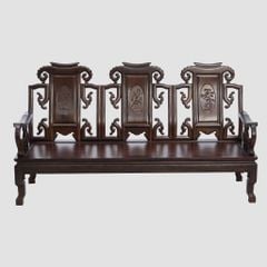 Bộ Salon Hoa Đào - Gỗ Chiêu Liêu- 1147