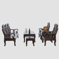 Bộ Salon Hoa Đào - Gỗ Chiêu Liêu- 1147