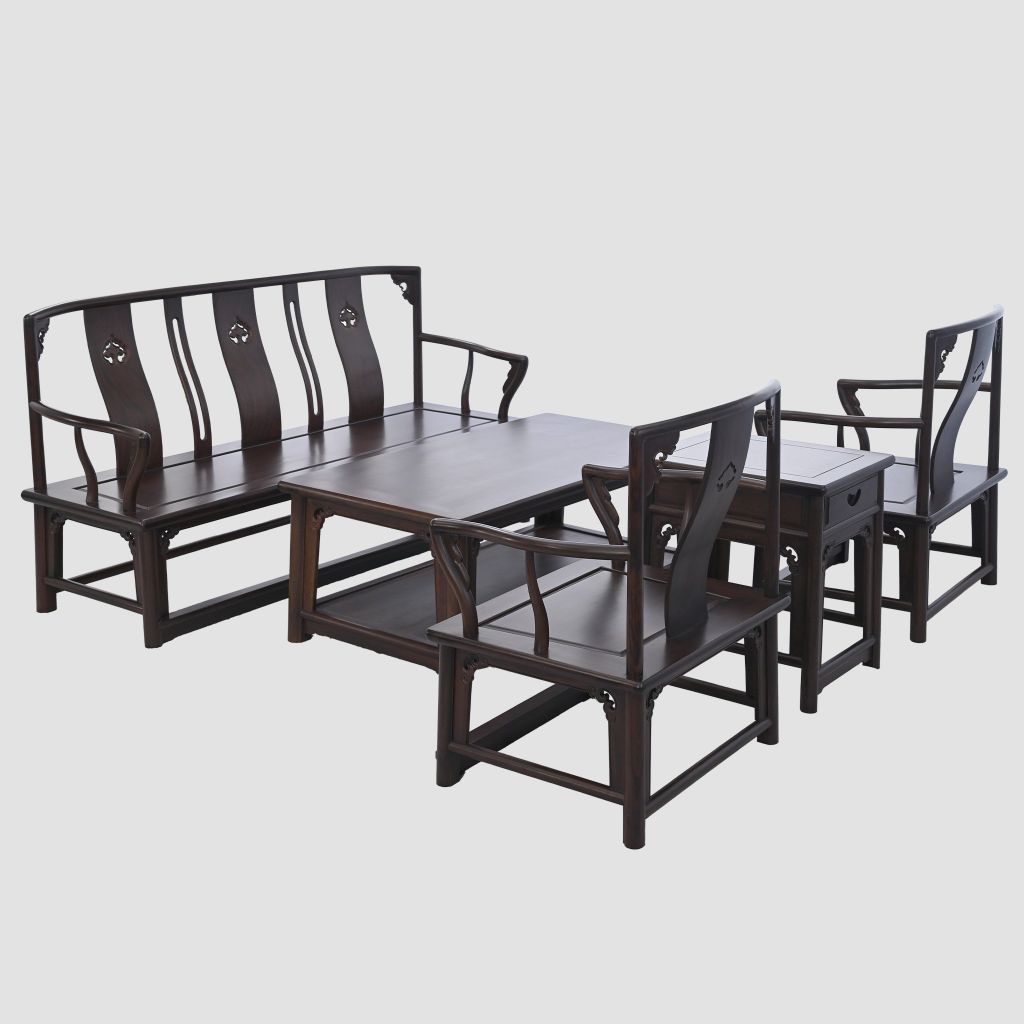 Bộ sofa Nam Quan - Gỗ Chiêu Liêu - 330