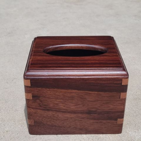 Hộp Khăn Giấy Rút Bằng Gỗ - 1366