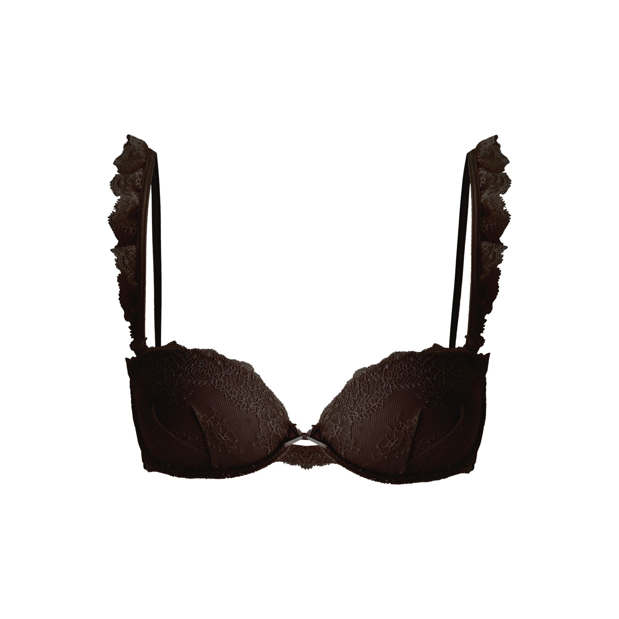  Áo Ngực Ren ELLE Cao Cấp Cúp Ngang LB6565 – Có Gọng, Mút Mỏng, Dây Bèo Tháo Rời 