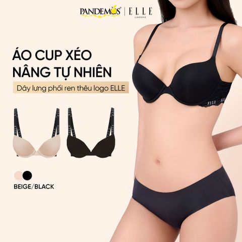  Áo Ngực ELLE Cup Xéo 3/4 LB6645 – Có Gọng, Mút Đệm Nâng Ngực 