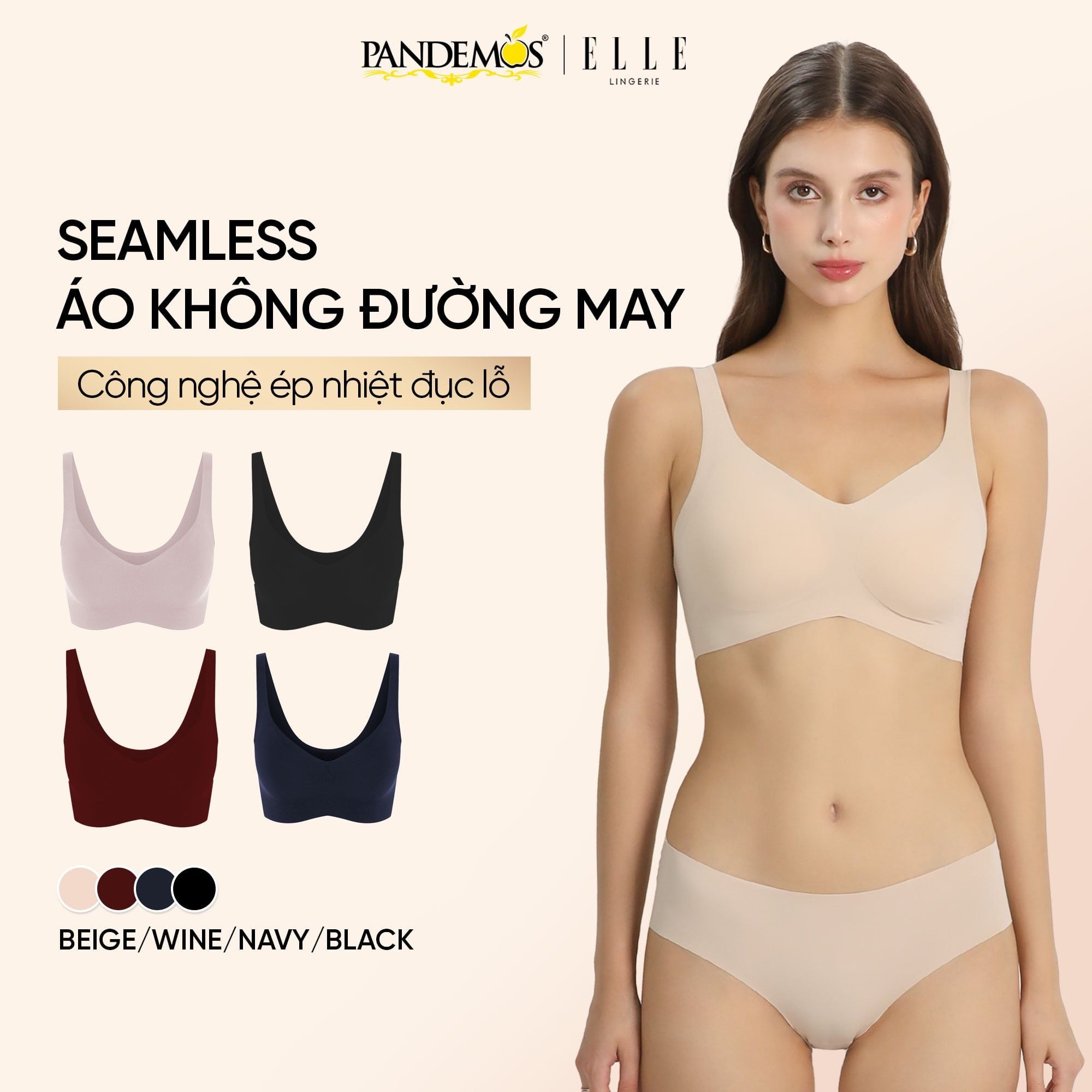  Áo ngực Elle không đường may 