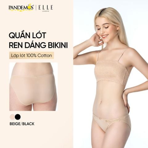  Quần lót Elle viền ren 