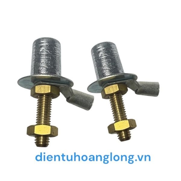  Cọc chì M8  ---- dài ---- (1 cặp) 